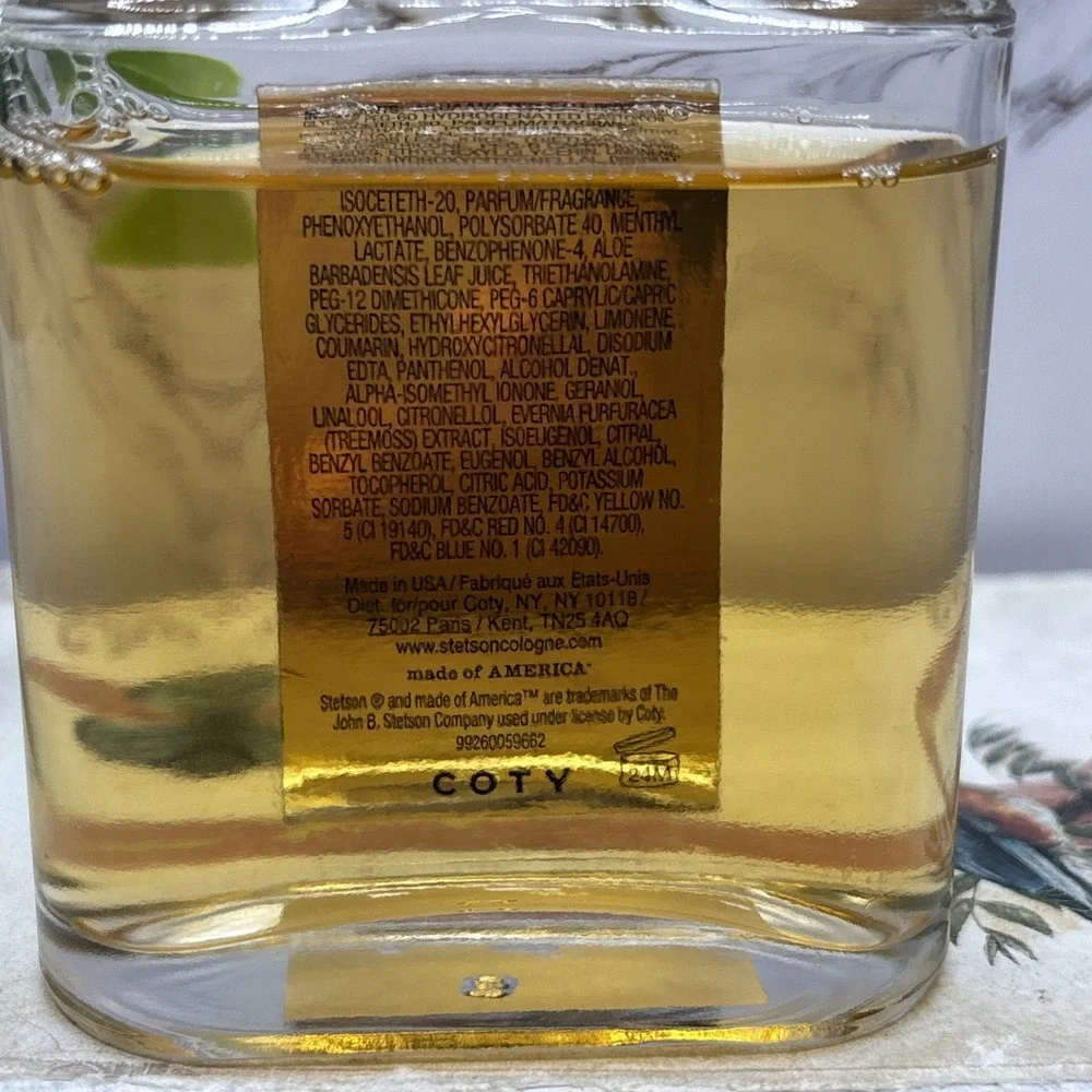 Stetson Cooling Moisture After Shave Splash‎ 3.4 fl oz 100 mL New USA Made